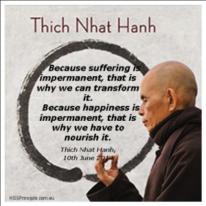 Thay quote 2014 happiness and suffering